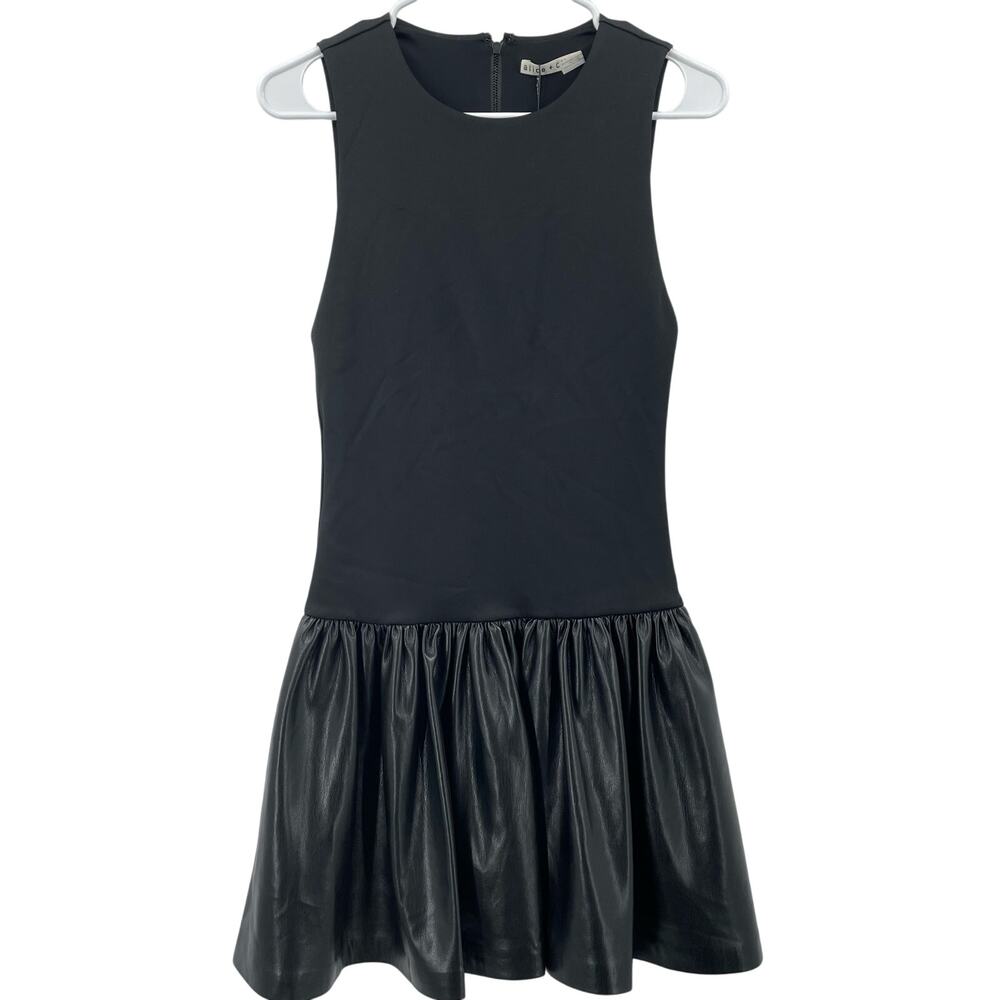NWT Alice + Olivia Mini Dress, Ella‎ Combo Drop Waist, Sz. 2 Cocktail Dress